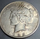 1923 S Peace Silver Dollar