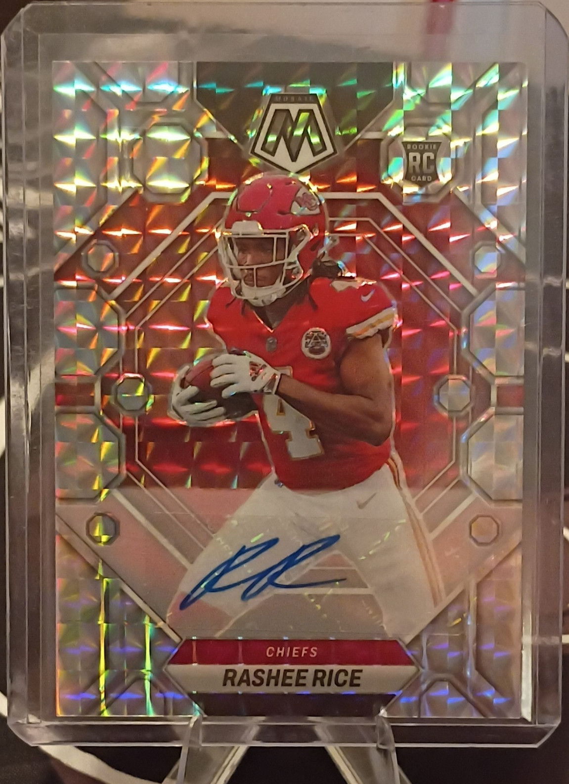 Rashee Rice Panini Mosaic #357 Autograph