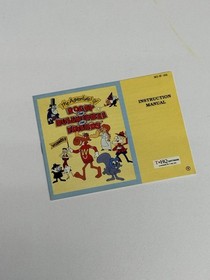 The Adventures of Rocky Bullwinkle and Friends Nintendo NES Complete CIB