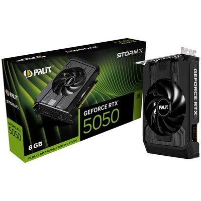 Palit RTX 5050 StormX video card NE65050019P1-GB2070F GDDR6 8GB PCIe 5.0 x16