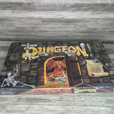 The New Dungeon Board Game 1989 TSR D&D Dungeons & Dragons Incomplete Vintage