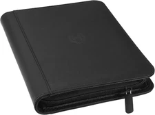 Card Binder 4 Pocket with Zipper, 288 Pockets Trading Card Holder Book, Premium 