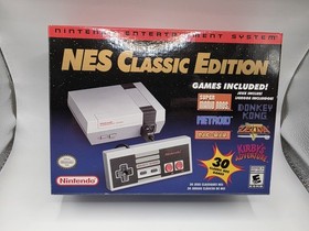 Nintendo NES Classic Edition Mini Console CIB OEM Controller Box Inserts Tested
