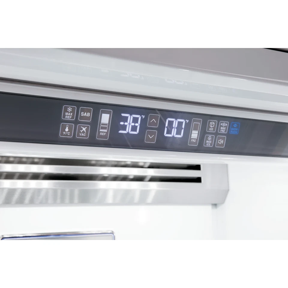 全新 Sub-Zero 经典系列 36 英寸法式对开门智能冰箱 CL3650UFDSP — 第 3/4 张图片