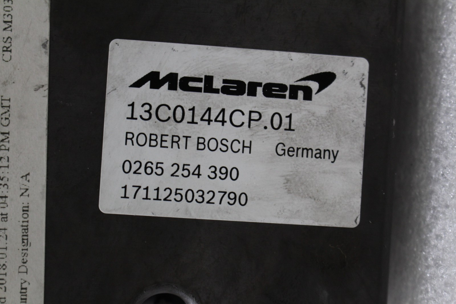 McLaren 720S, Anti-Lock Brake Control Unit, Used, P/N 13C0144CP
