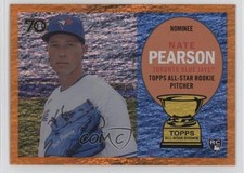 2021 All-Star Rookie Cup Base Statue Orange Holofractor 16/25 Nate Pearson 18w2