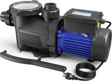 Aquastrong PSP200AD 2HP 5186GPH In/Above Ground Dual Speed Swimming Pool Pump