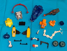 vintage Mego Micronauts ASSORTED PARTS LOT 8 Star Searcher Aquatron FREE SHIP