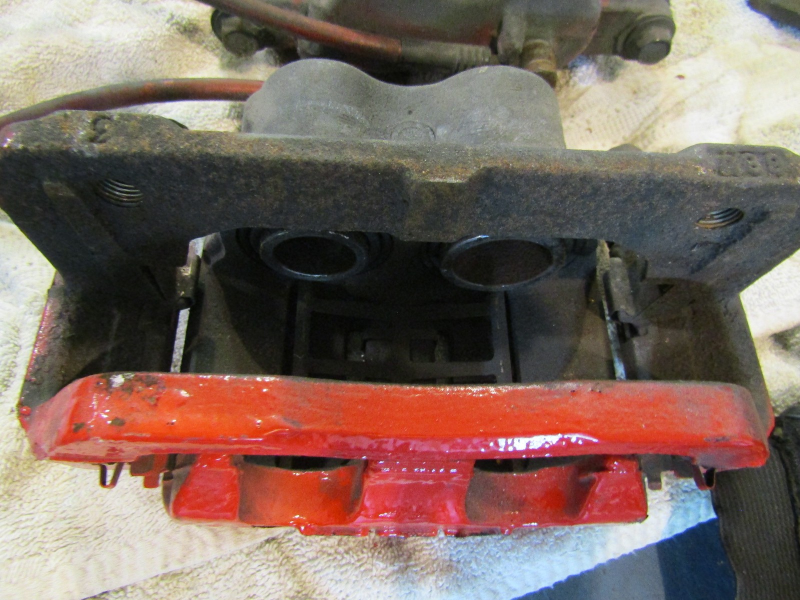 Acura NSX Front Brake pad set Red
