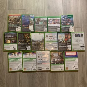 Bundle Lot (48) Video Games Manuals Cases UNTESTED AS IS PS2 Wii Xbox 360 PS3 PC