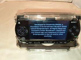 Sony PSP PSP-1001 PlayStation Portable - Black Clean W/ Assassins Creed And Case