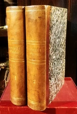 Leone Galibert - HISTORY OF ALGIERS 2 volumes Florence Celli 1846 - 1847