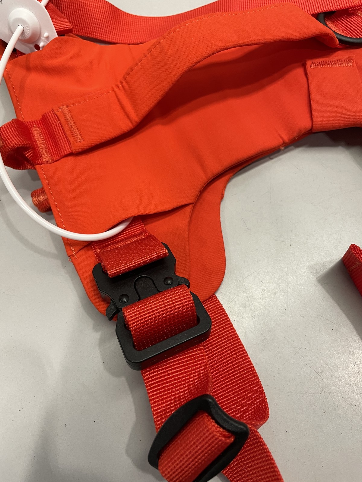 Saker Muse Dog Harness Large, Alpine Orange