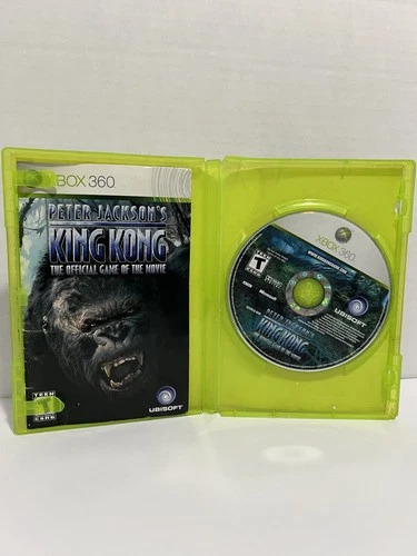 Peter Jackson's King Kong: The Official Game of the Movie(Xbox 360)Disc & Manual
