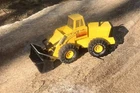 Vintage Mighty Tonka Toys Yellow Metal Turbo Diesel Loader XMB-975 Steel Toy