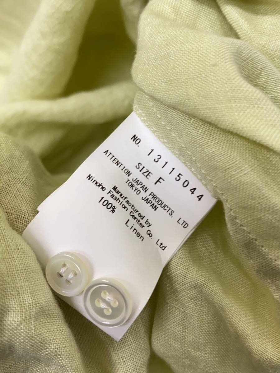 ALTRA Tunica camicie Vlas Blomme altre lavate 60 1 lino verde OMAGGIO 13115044 usata