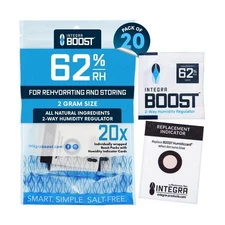 Integra Boost 2-Way Humidity Control Pack – Patented Technology for... Fas