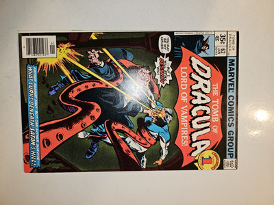 Marvel Comics TOMB OF DRACULA #62 From 1977 Good Condition