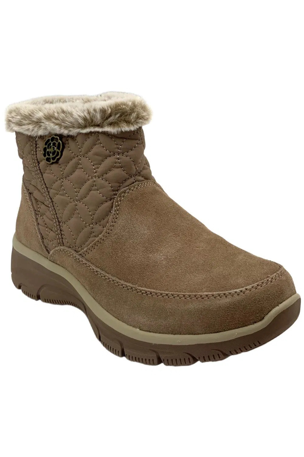 Martha Stewart Womens x Skechers Water Repellent Boots Mocha 8790₽