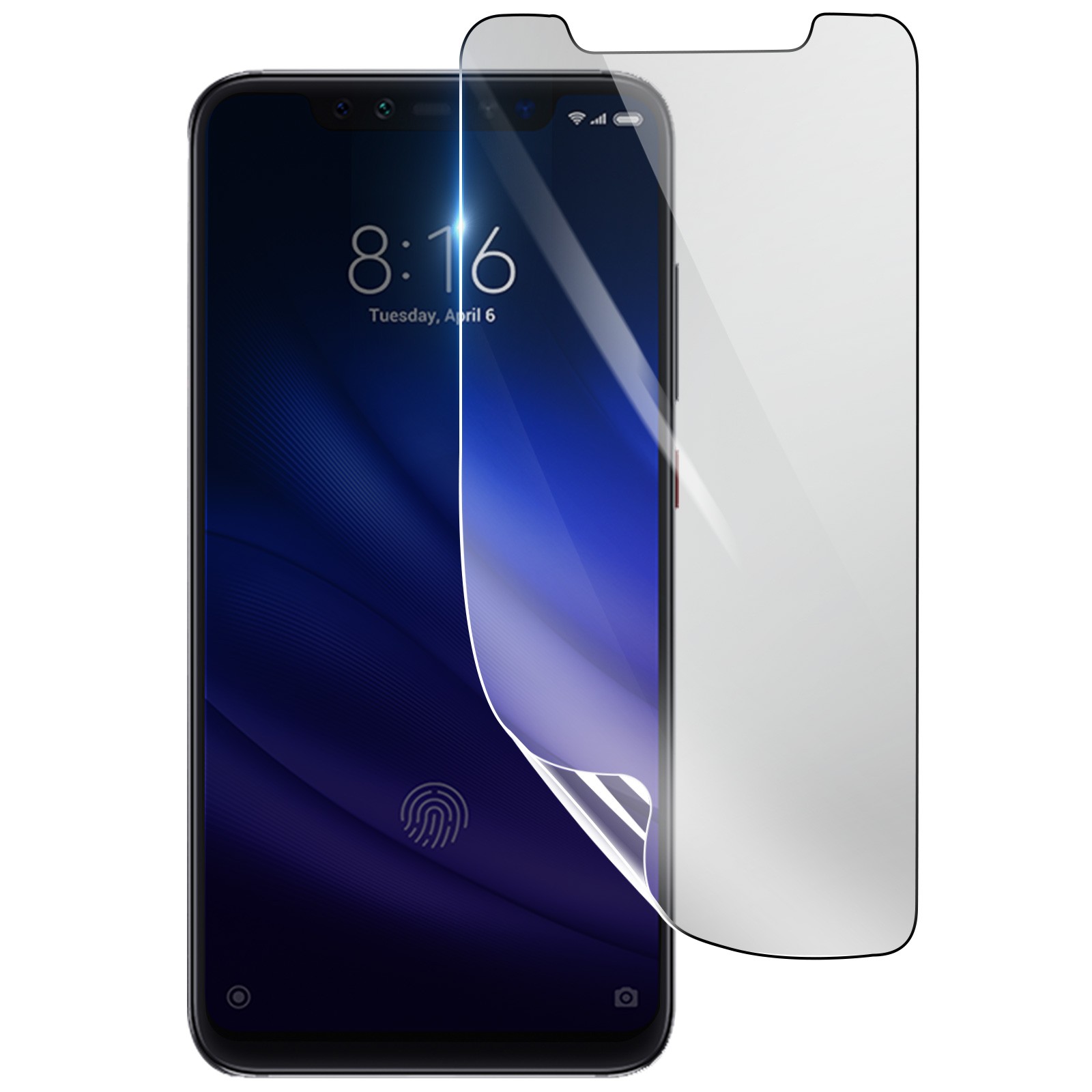 Protection ecran hydrogel Xiaomi Mi 8 Pro pour une utilisation intensive extérieure