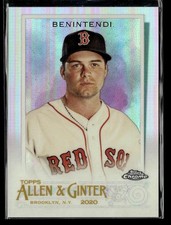 Andrew Benintendi 2020 Topps Allen & Ginter Chrome #82 Refractor PLEASE READ
