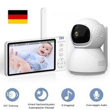 Babyphone mit Kamera LCD Nachtsicht-Babymonitor Temperatursensor VOX-Modus