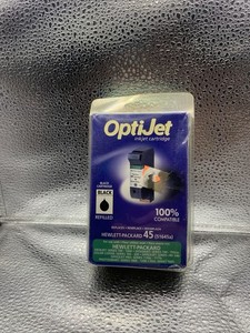 Optijet Inkjet Cartridge Hp Compatable 45 Black