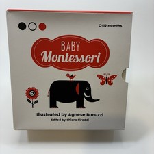 Baby Montessori Boxed Set (4 Books) | Ages 0?12 Months | VG | Box Wear
