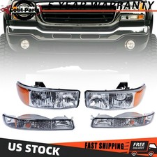 Fits For1999-2007 Gmc Sierra 2000-2006 Yukon Xl 1500 2500 Headlightsbumper Lamp Fits For1999-2007 Gmc Sierra 2000-2006 Yukon Xl 1500 2500 Headlightsbumper Lamp