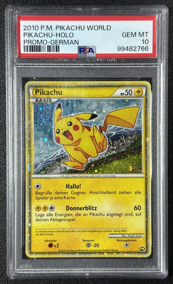 Pikachu World Collection Pokémon TCG Cards for sale | eBay