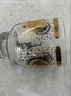 Culver Clear Gold Round Coronet Fashion Cocktail Glasses Lot — photo 3