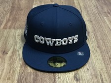 PARA HOMBRES 7 - NUEVO New Era NFL Dallas Cowboys 40 Aniversario 59FIFTY Gorra Sombrero