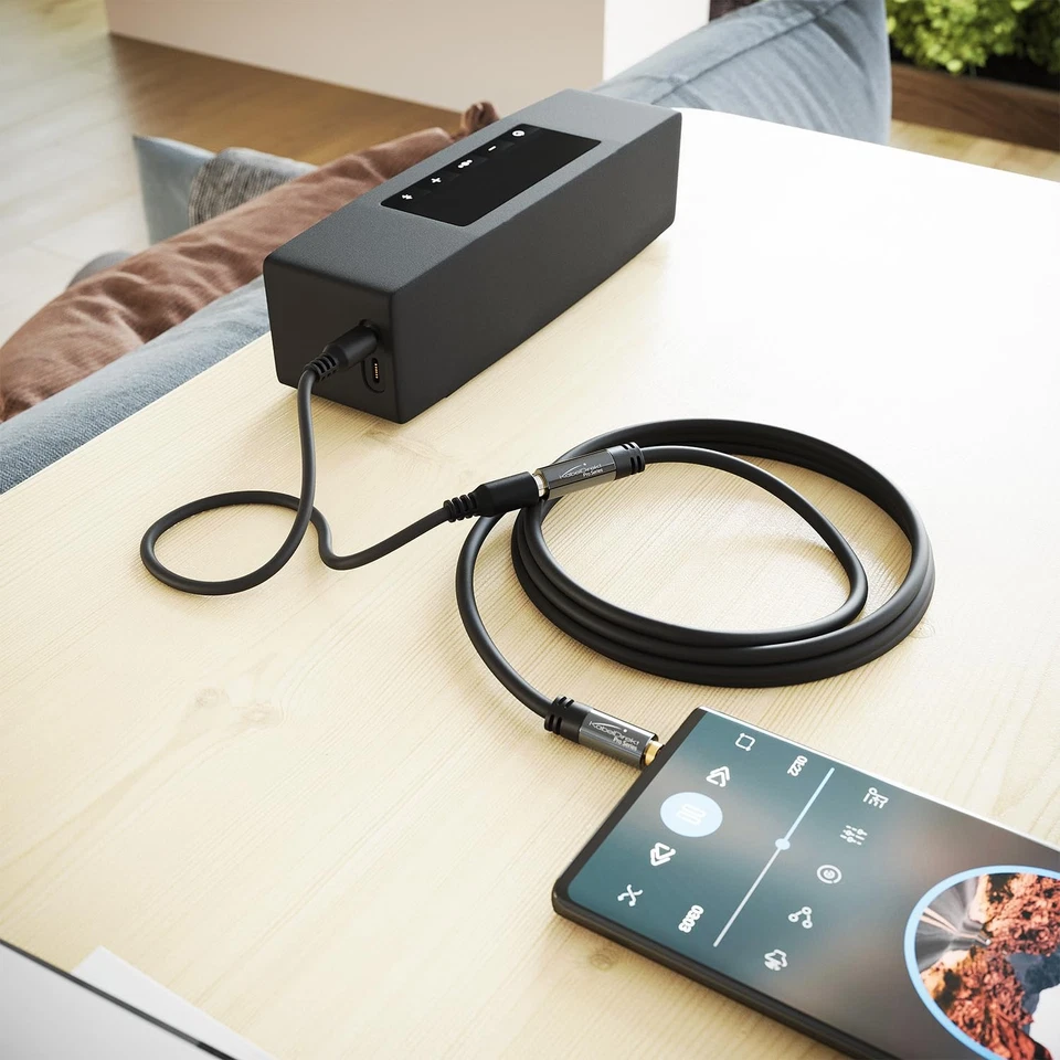 KabelDirekt – Headset Extension Cable – 3ft – Headphone Extension Cord with B... - Image 3 of 4