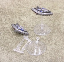 Battlefleet Gothic metal TAU NICASSAR CLASS DHOWS x2 Painted BFG Citadel 42199