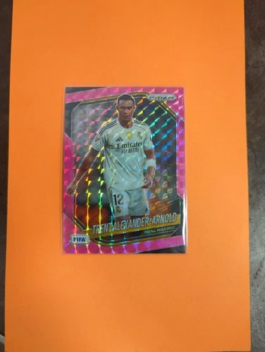 2025-26 Panini Prizm Trent Alexander-Arnold Pink Mosaic Real Madrid