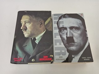 Hitler Biography by Ian Kershaw Paperback and Hardback Set
