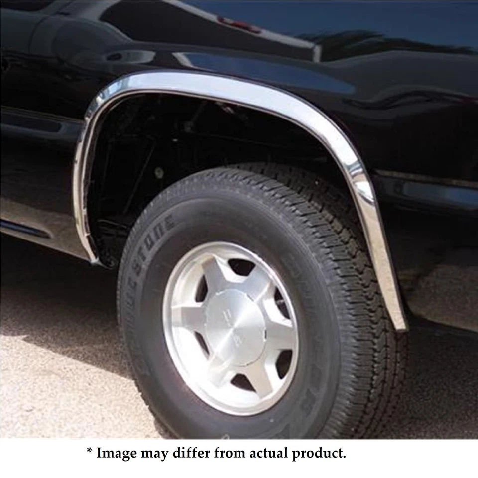 Putco 97102 Stainless Steel Full Fender Trim for C1500 K1500 Suburban Tahoe Foto 2 de 4