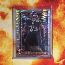 Topps 2024 Chrome Billy Bowman Jr. Rookie #344 Atlanta Falcons NFL
