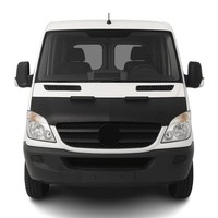 Haubenbra Steinschlagschutz FüR Mercedes Sprinter W906 2006-2013 Schwarz Halb