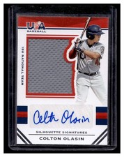 Olasin, Colton - 2017 USA Baseball - Swatch/Autograph - 97/199