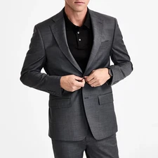 Calvin Klein Men's Slim-Fit Wool-Blend Stretch Suit Jackets MSRP $ 450
