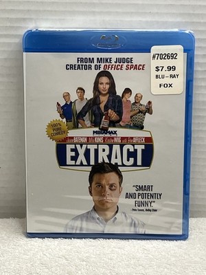 Extract Blu-Ray Mike Judge/Jason Bateman/Mila Kunis/Ben Affleck 2009 New