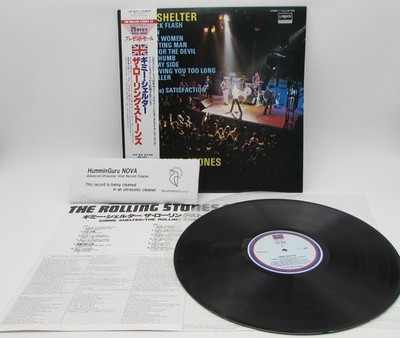 The Rolling Stones Gimme Shelter Matte A-1 mit Obi Japan Vinyl LP L18P1820 S2326
