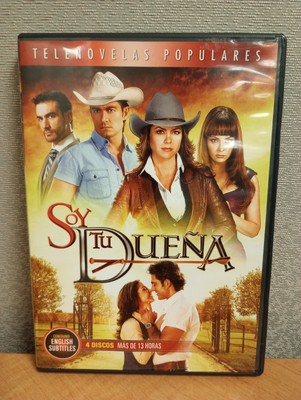 2011 Soy Tu Dueña DVD 2011 4-Disc Set Telenovela Spanish/Espanol English Sub