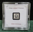 1g .999 Fine Silver Bar in Original Geiger Edelmetalle Capsule, made in Germany