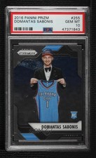 2016-17 Panini Prizm Domantas Sabonis #255 PSA 10 GEM MT da2