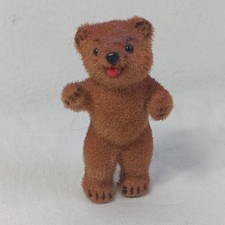Vintage Wagner Kunstlerschutz Flocked Bear  A...