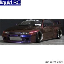 Pandora RC -3232 1/10 Nissan Skyline Bnr32 Gt-R Drift Body Set Clear 255-257m