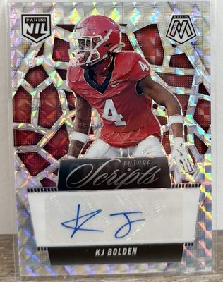 2025 Mosaic Football KJ Bolden #FSC-KBN Scripts Auto (NIL) SP Georgia