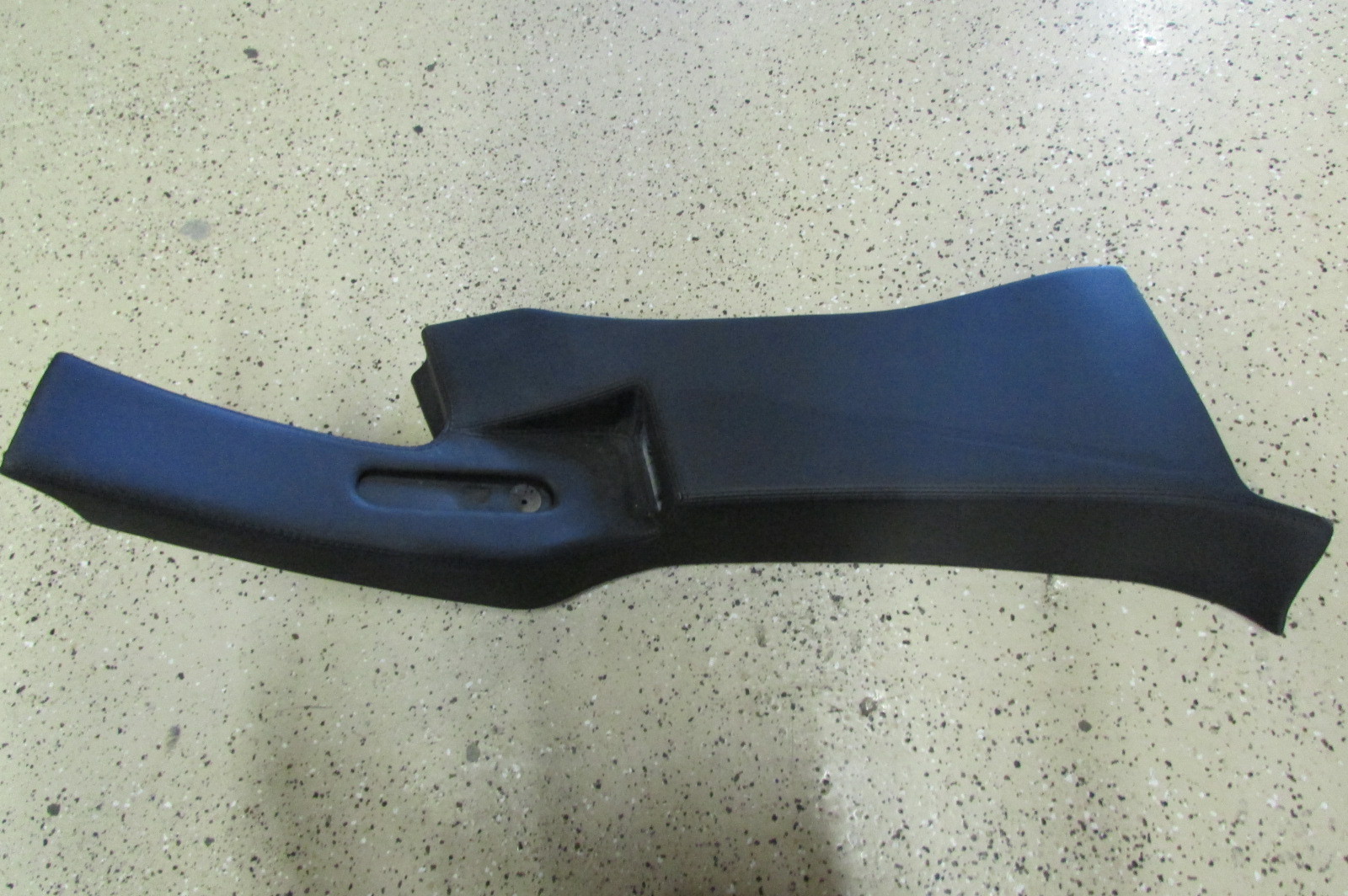 Ferrari F430, RH, B-Pillar Panel, Black Leather, Used P/N 68538300